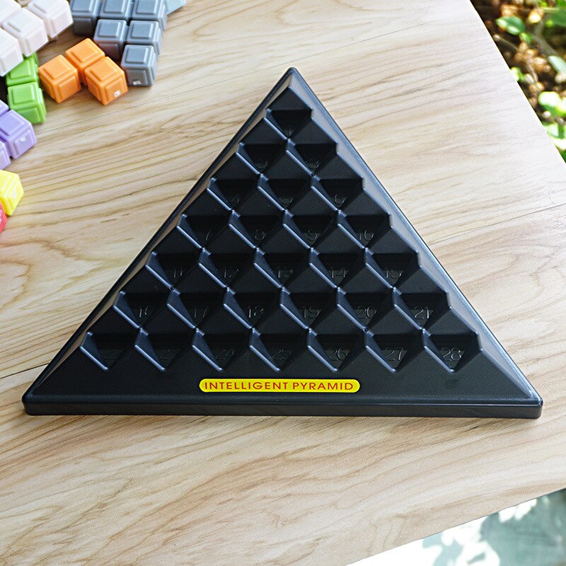 Smart 3D Pyramid Construction Blocks Toy