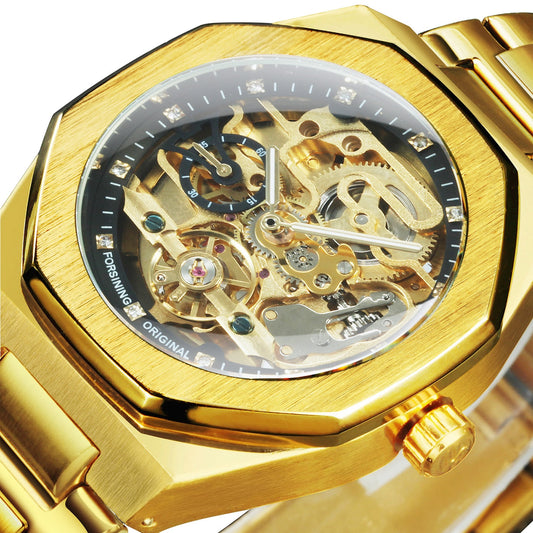 Stylish Skeleton Automatic Men's Watch - Befez