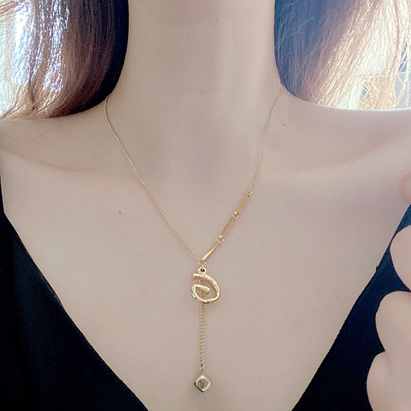 Personalized Initials Heart Necklace