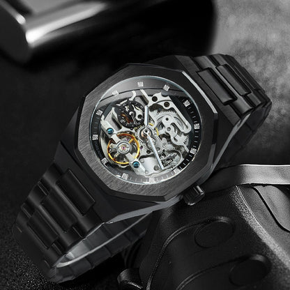 Stylish Skeleton Automatic Men's Watch