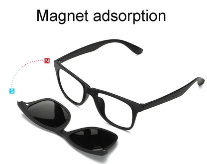 Premium Polarized Sunglasses with Magnetic Lenses
