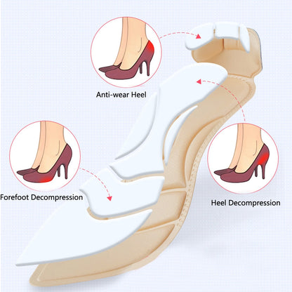 Supportive Gel Arch High Heel Shoe Insoles