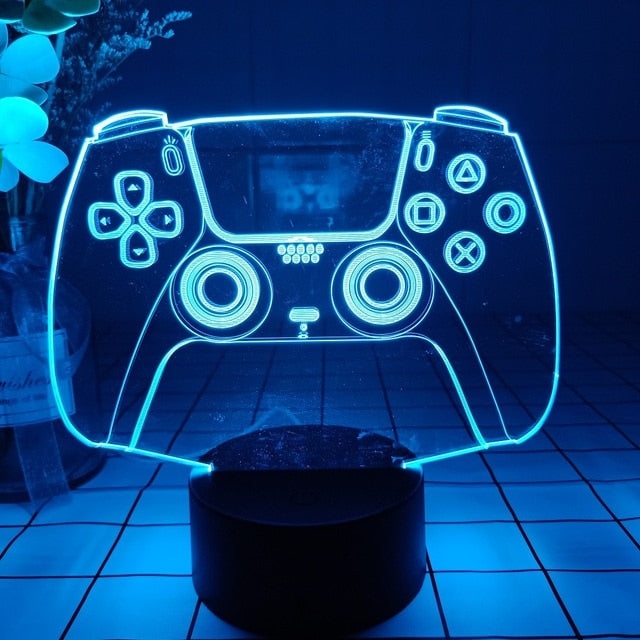 Colorful LED Gaming Night Light