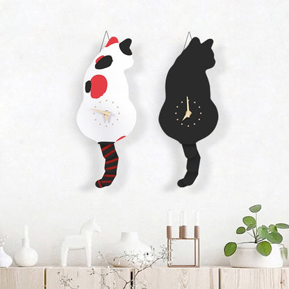 Fun Feline Wall Clock