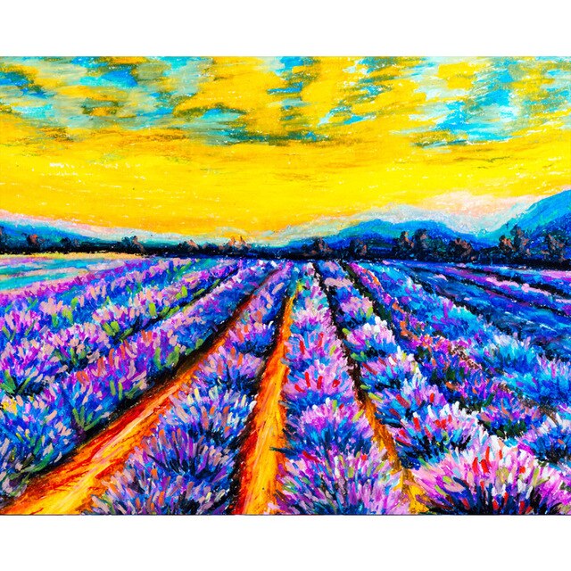 Colorful Floral Art Kit