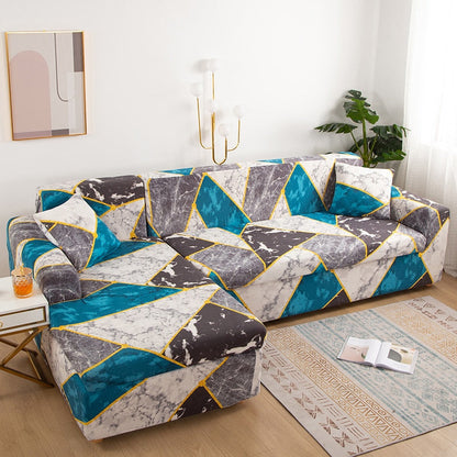Stylish Slip Resistant Stretch Sofa Protector