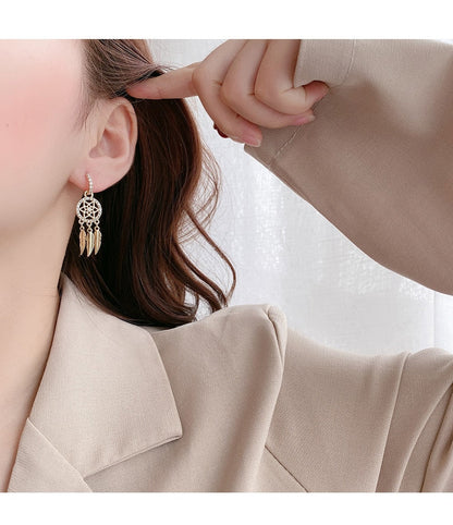 Luxurious 14k Gold Drop Earrings