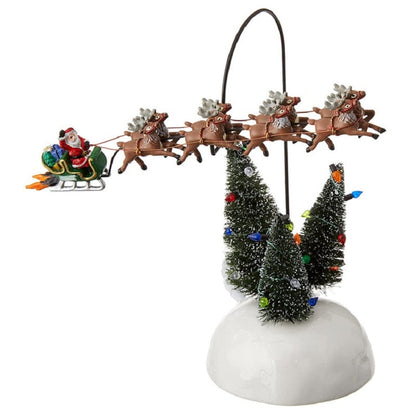 Small Christmas Village Table Decoration