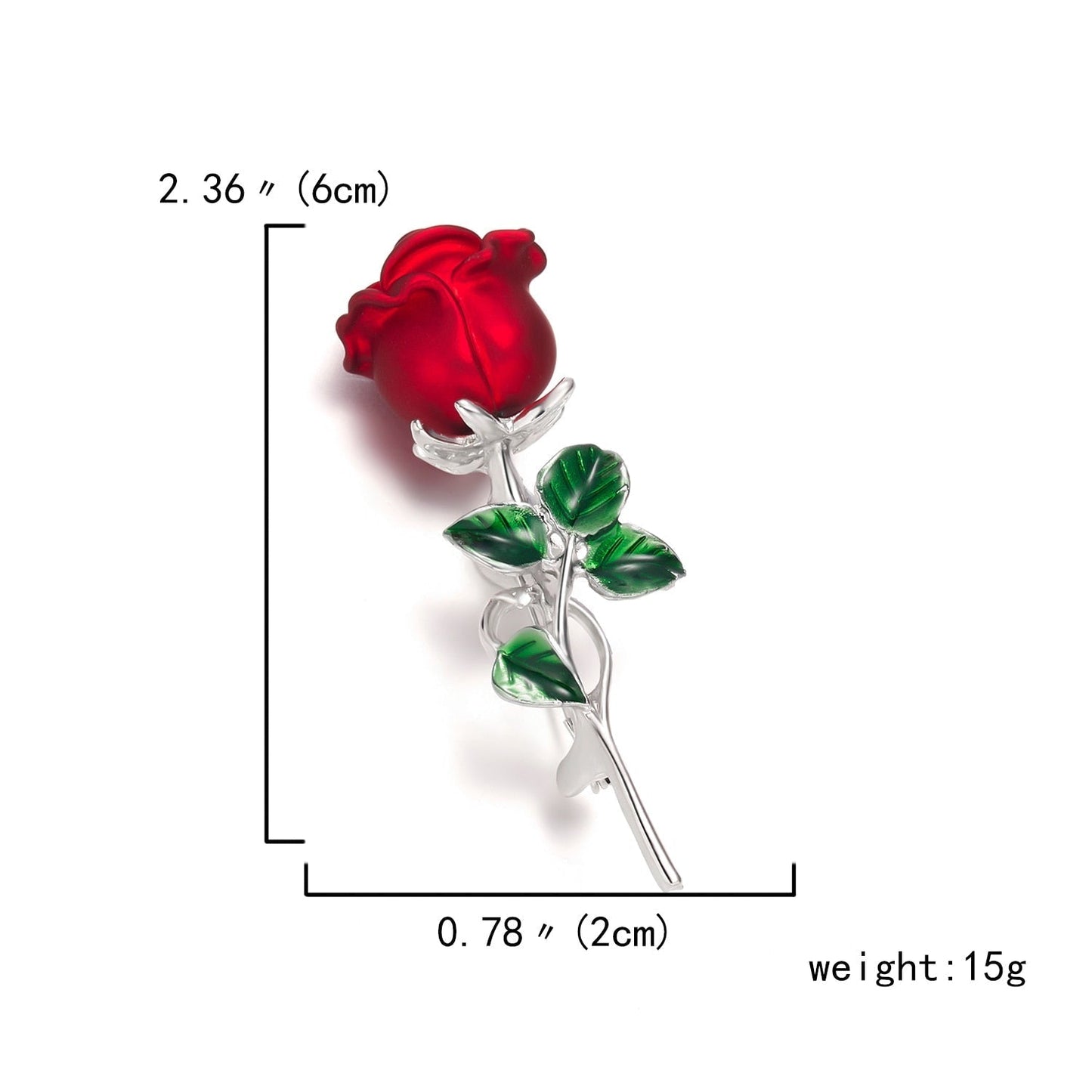 Sparkling Crystal Floral Pin Brooches - Befez