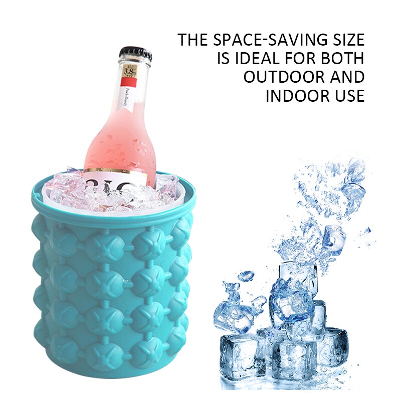 Quick Silicone Automatic Ice Bucket