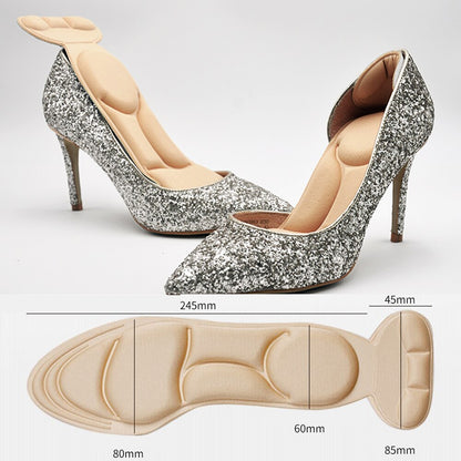 Supportive Gel Arch High Heel Shoe Insoles