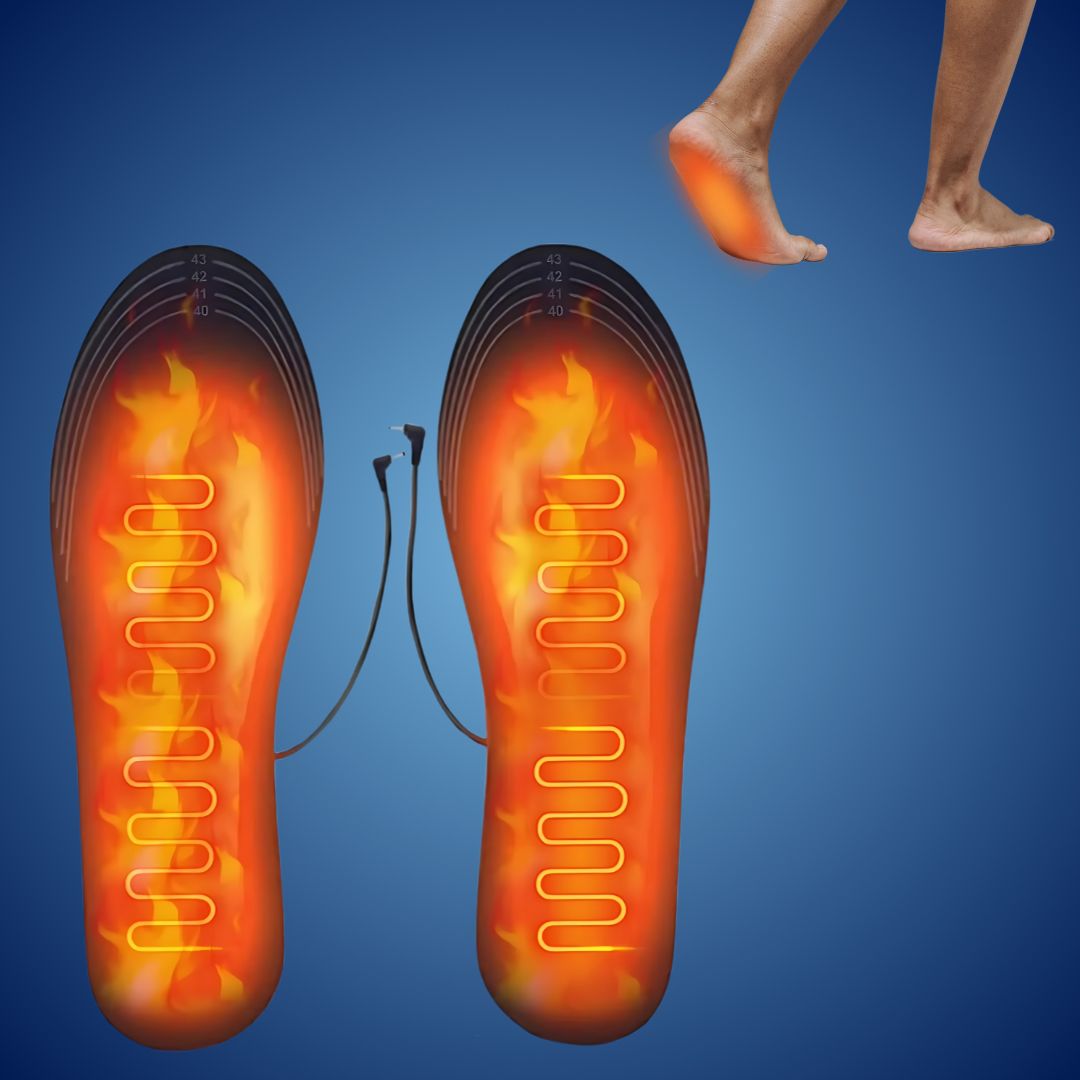 Warm Fit Heated Insoles for Cold Feet