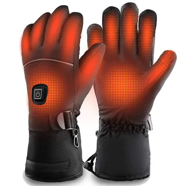 Warm Touchscreen Waterproof Heated Gloves for Men Women - Befez