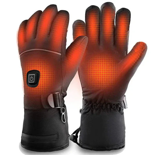 Warm Touchscreen Waterproof Heated Gloves for Men Women - Befez