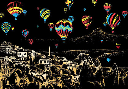 Colorful Create Your Own Scratch Art Kit