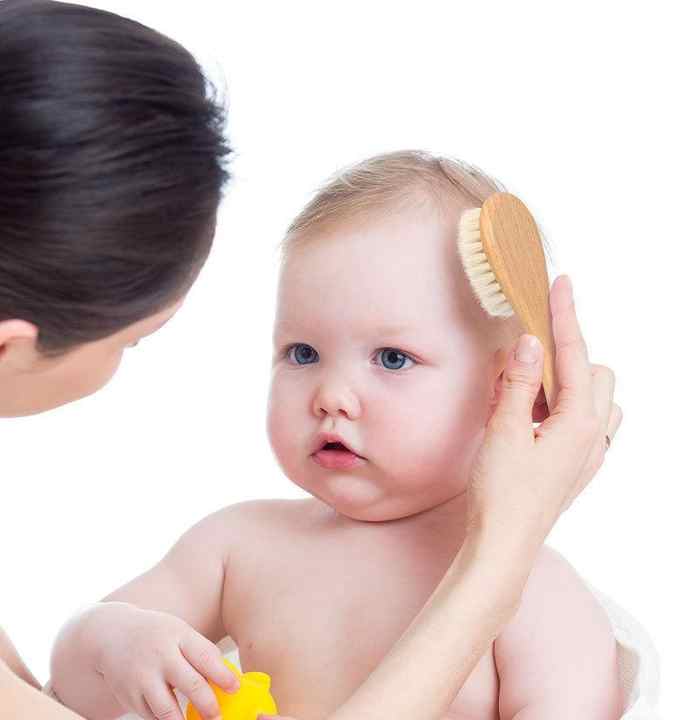 Gentle Baby Hair Brush and Comb Set