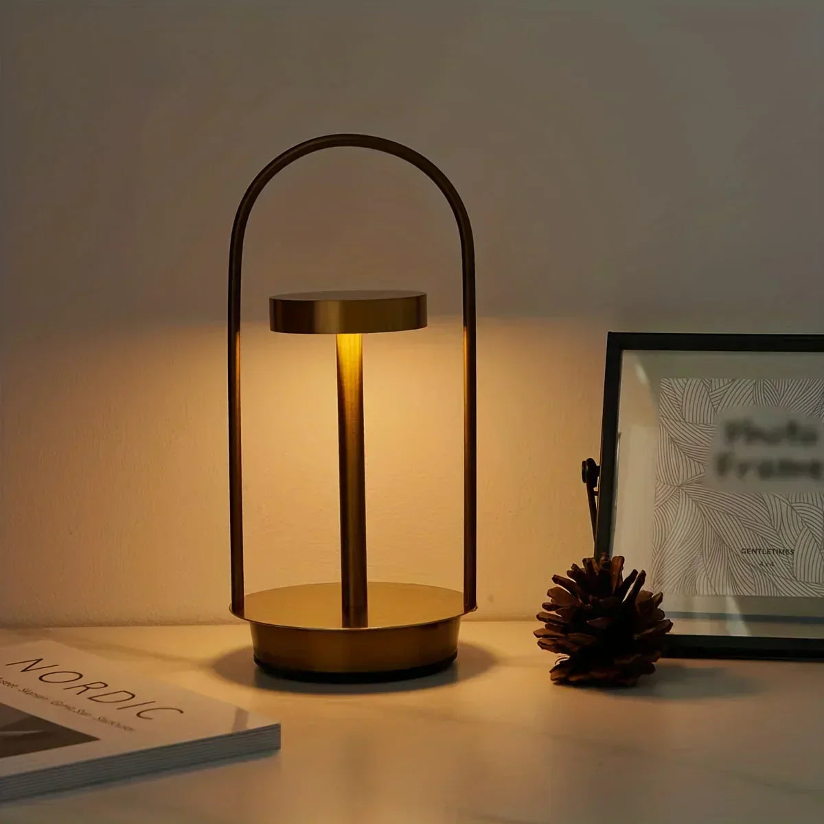 Compact Rechargeable Table Lamp