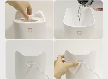 Compact Cool Mist Air Humidifier with LED Light