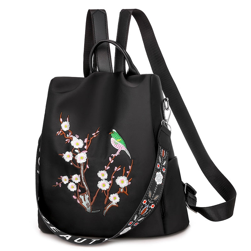 Secure Big College Oxford Backpack