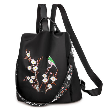 Secure Big College Oxford Backpack