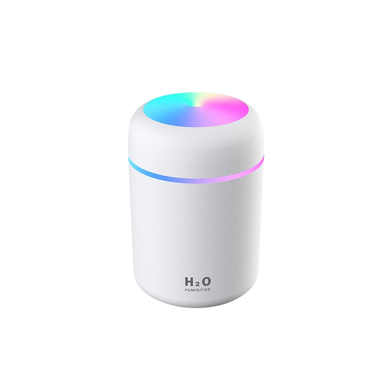 Compact Cool Mist Humidifier with LED Night Light