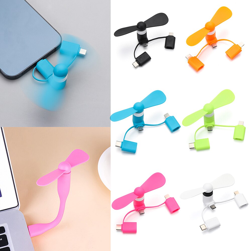 Compact Mini USB Phone Cooling Fan