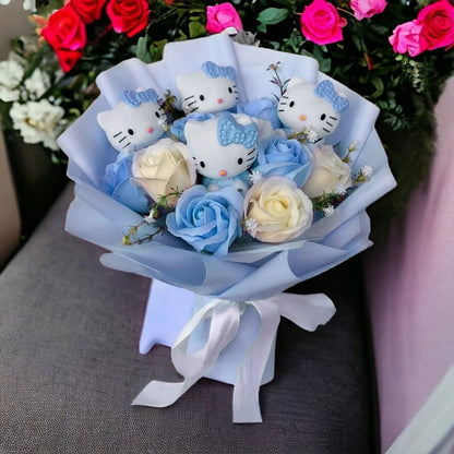 Cute Hello Kitty Floral Arrangement