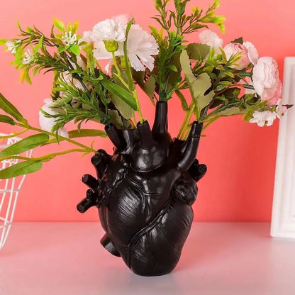 Unique Heart Shaped Decorative Vase