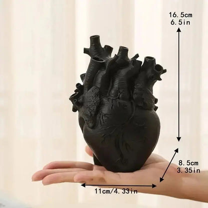 Unique Heart Shaped Decorative Vase
