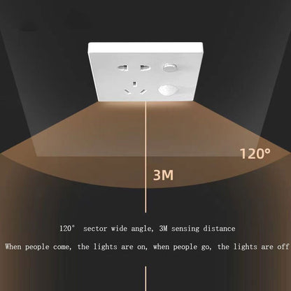 Smart Night Vision Plug Socket