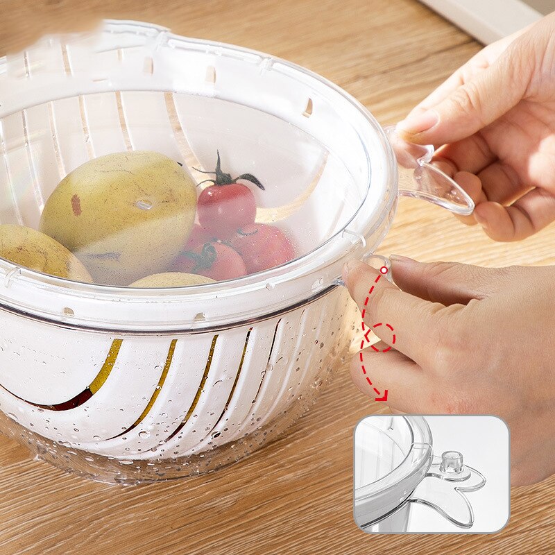 Easy Clean Two Tier Sink Basket