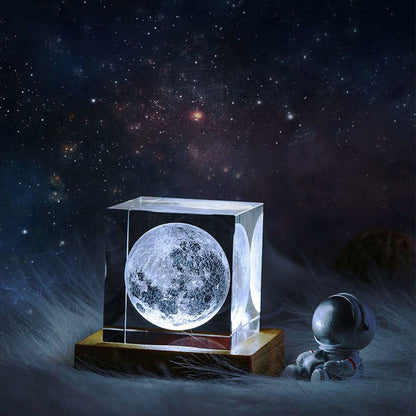 Colorful Glow Moon LED Night Light