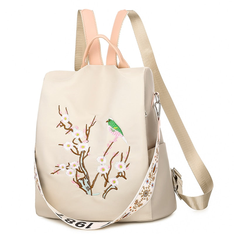 Secure Big College Oxford Backpack