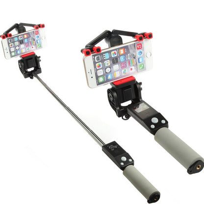 Compact Bluetooth Selfie Stick with 360 Rotation