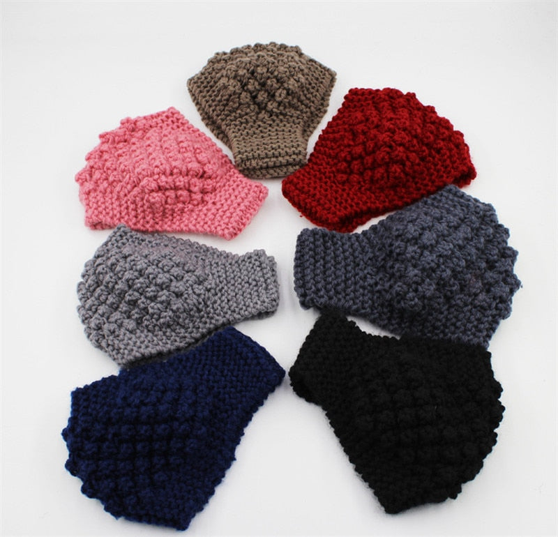 Soft Stretchy Winter Knitted Headband