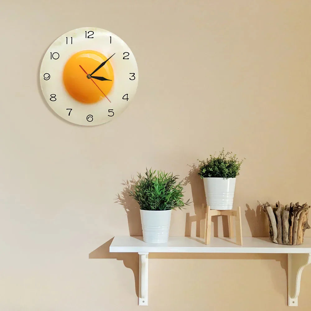 Stylish 3D Kitchen Wall Clock Decor