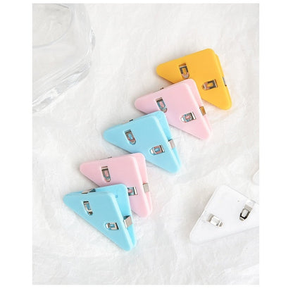 Colorful Page Triangle Bookmark Clip