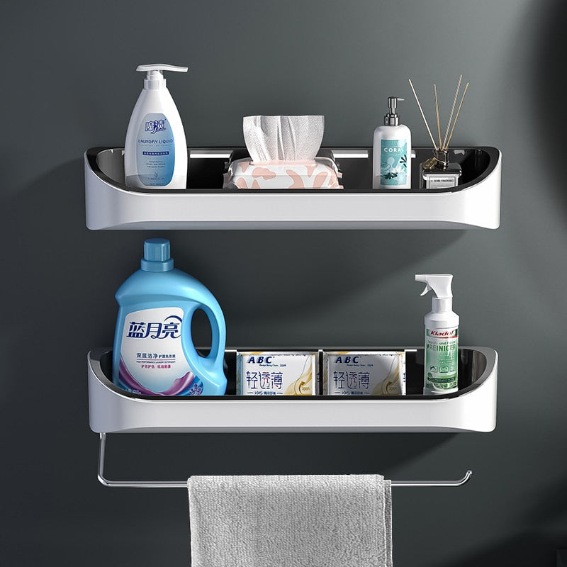 Space Saving Wall Shelf for Bathroom Storage