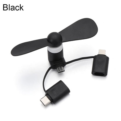 Compact Mini USB Phone Cooling Fan