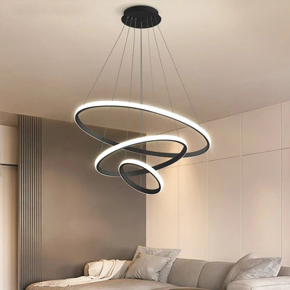 Modern Spiral Pendant Light