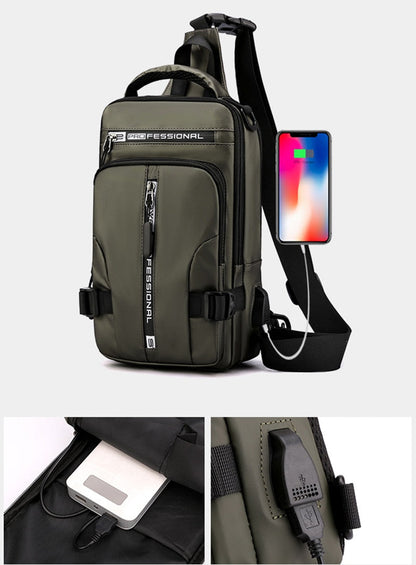 Waterproof City Crossbody Travel Bag