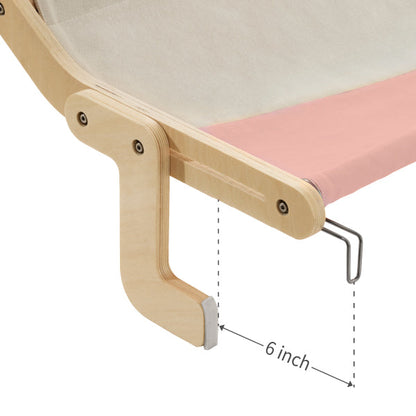 Cozy Pet Wooden Window Perch Bed
