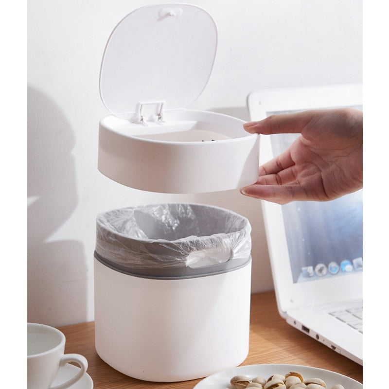 Compact Office Mini Trash Bin