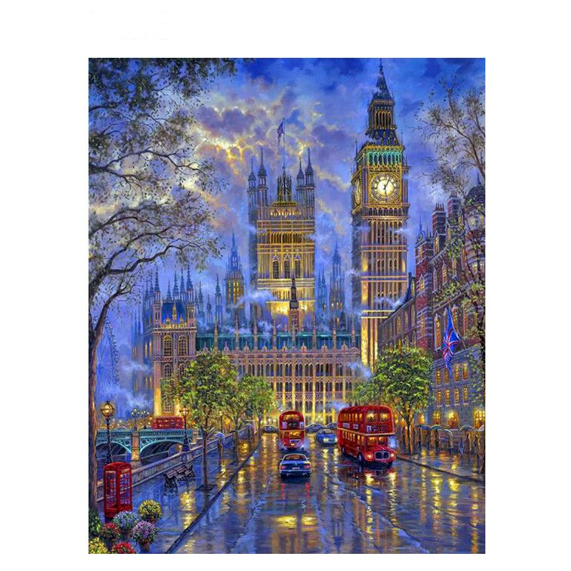 Urban Art Paint by Numbers Kit
