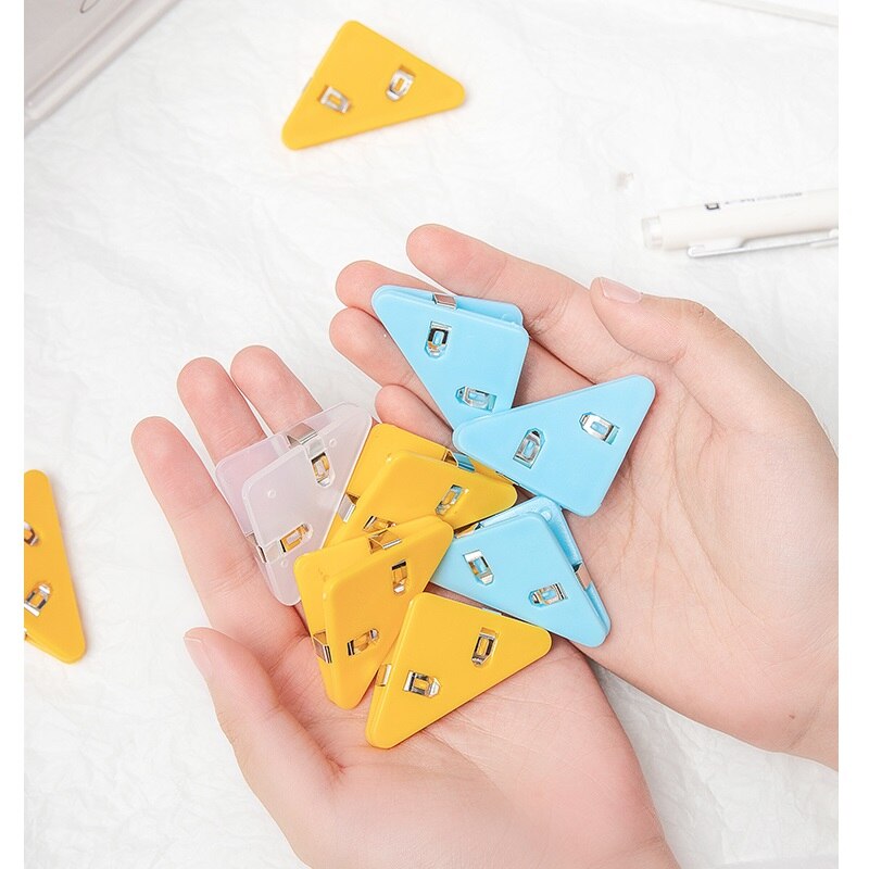 Colorful Page Triangle Bookmark Clip