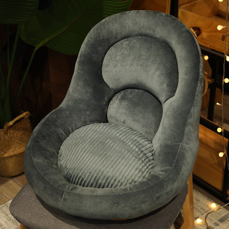 Befez | Ergonomic Back and Hip Relief with Plush Cushion
