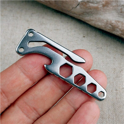Practical 6-in-1 Pocket Multi Tool Keychain