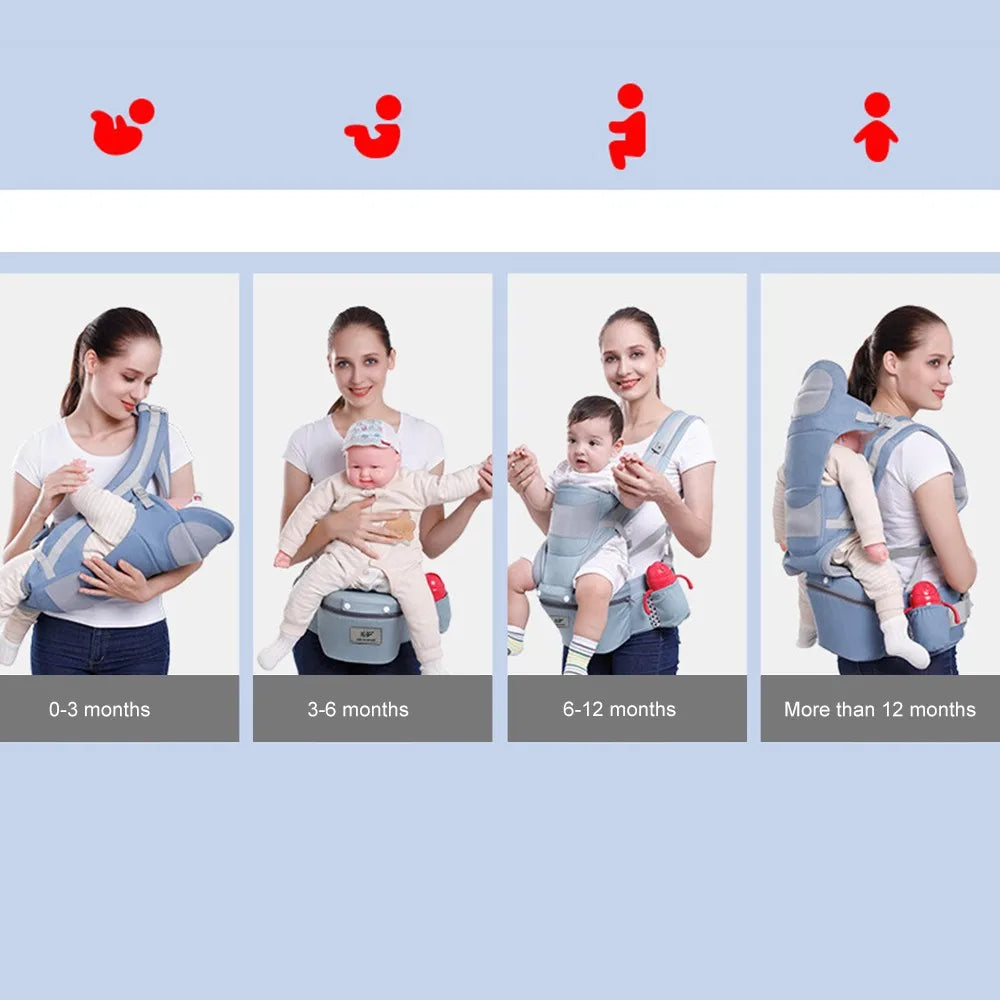 Cozy Baby Sling - Ergonomic Baby Wrap with Pocket