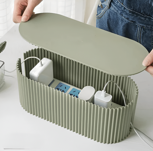 Stylish Cable Management Box in Pastel Colors - Befez