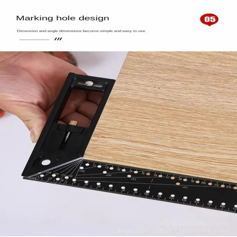 Precise Metal Carpenter Ruler
